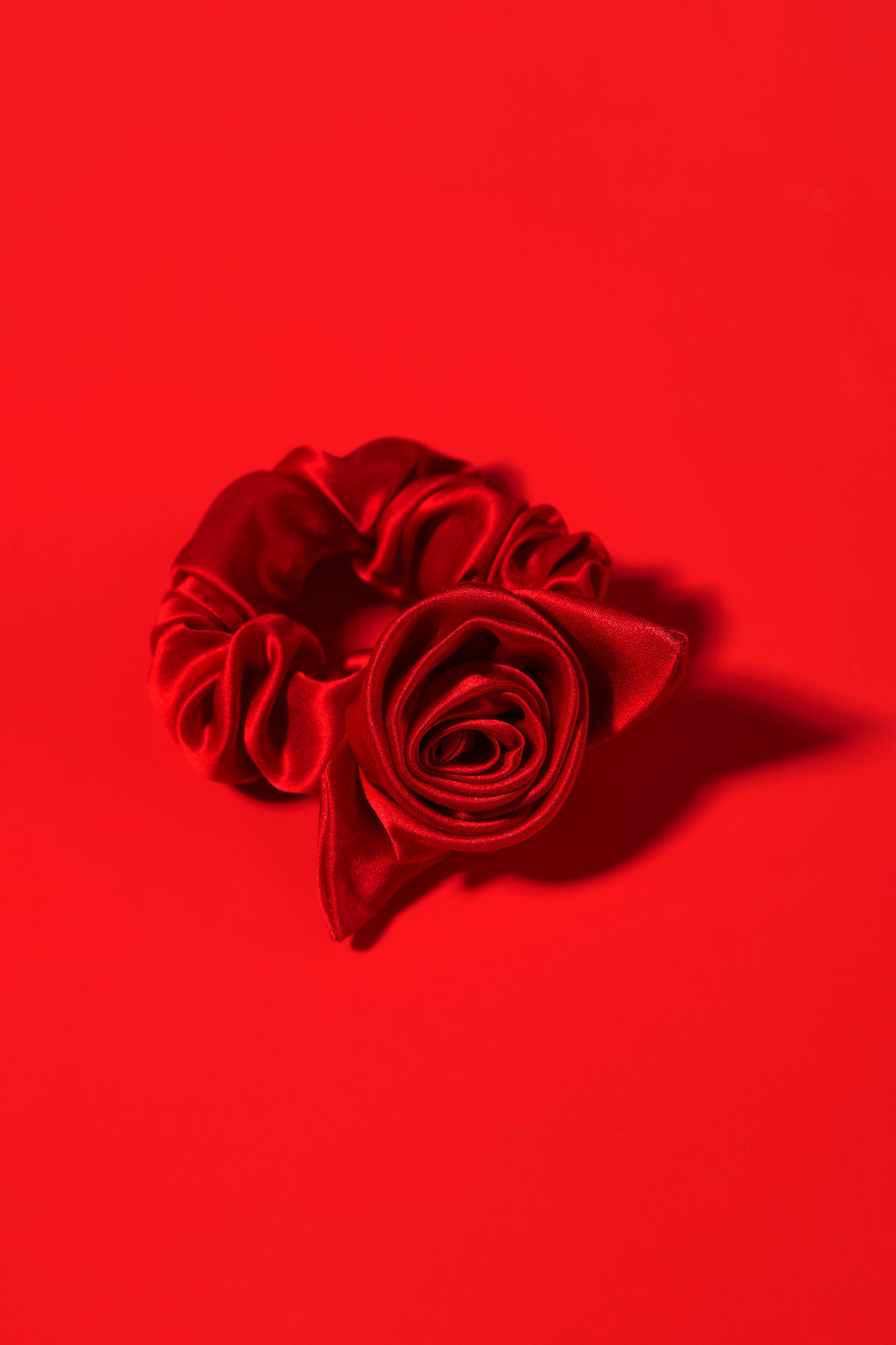 Silk scrunchie 'Rosie' Les Amours