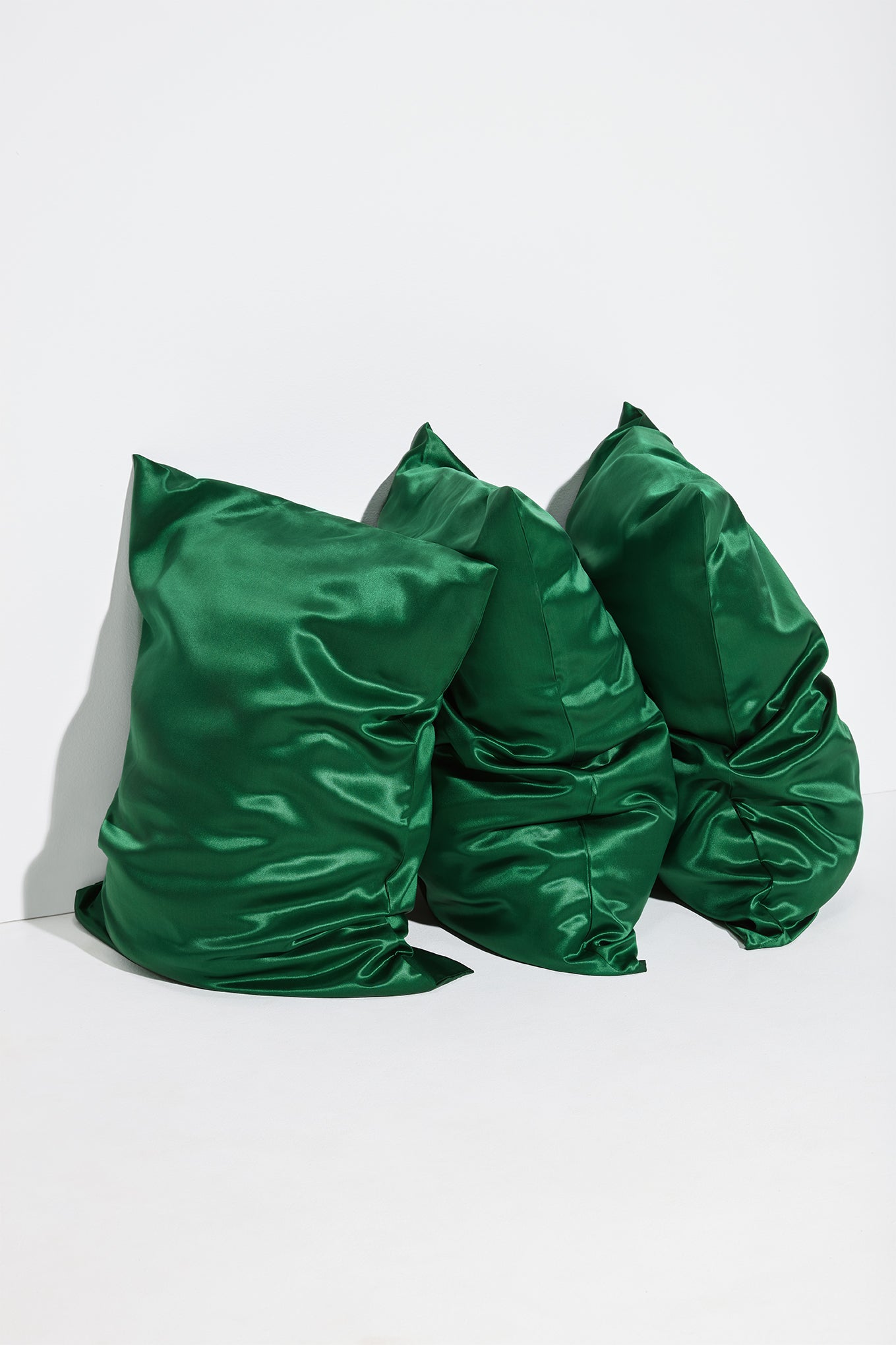 silk pillowcase 'it green'