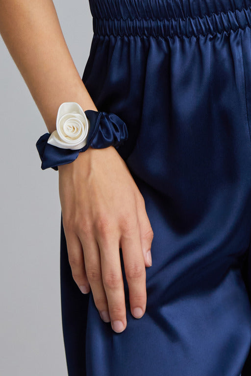 silk scrunchie 'Rosie-Mermaid'