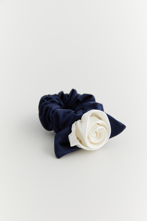 silk scrunchie 'Rosie-Mermaid'