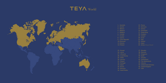 TEYA MAP: Our Global Family