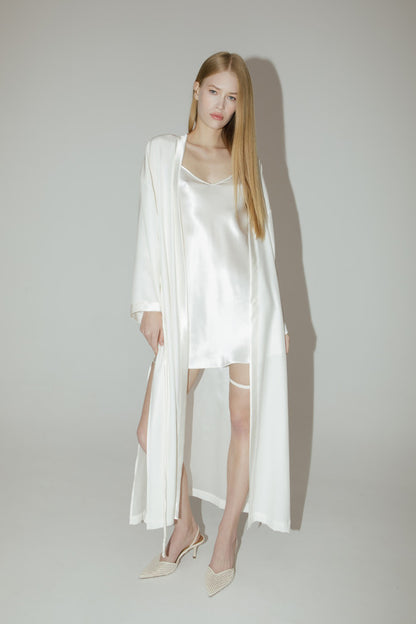 silk bridal set 'Melania'