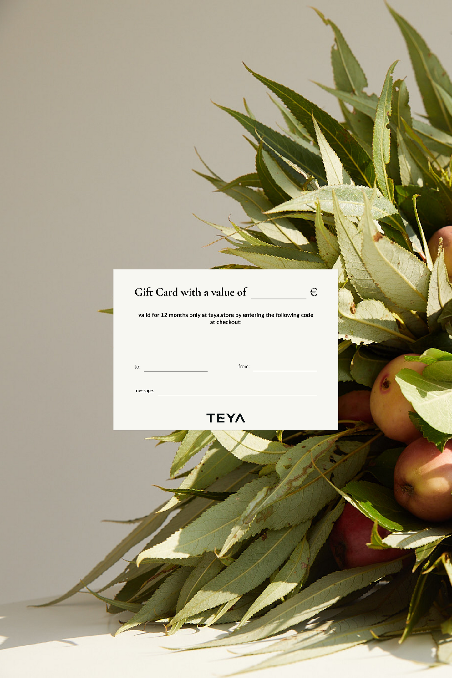 Digital TEYA Gift Card