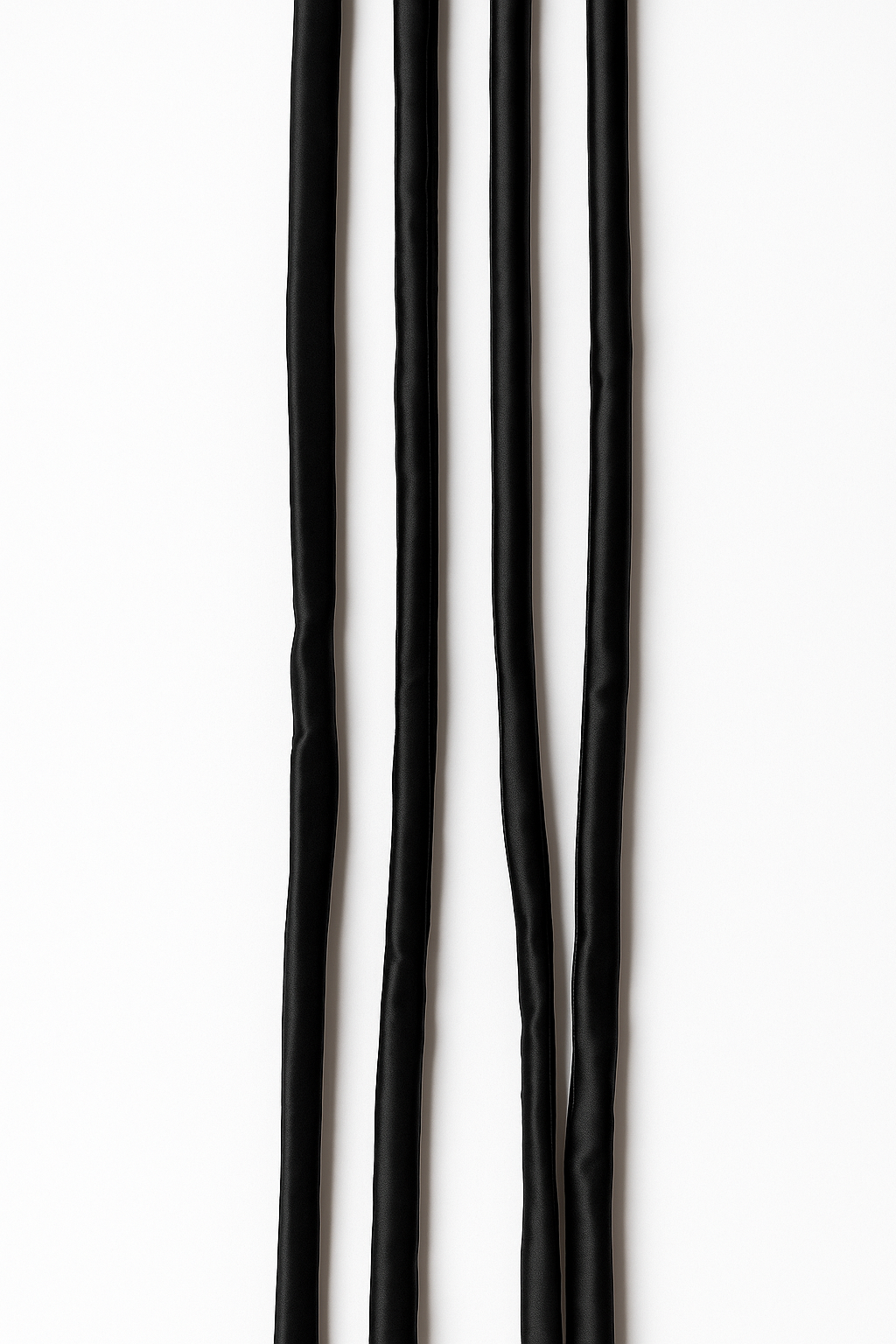 silk belt 'Melania' black