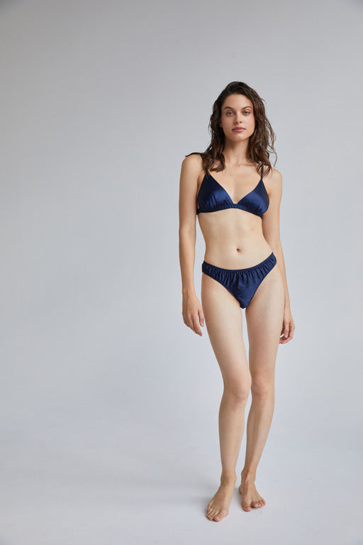 Silk Briefs 'Maia' blues