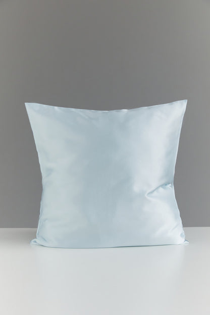 silk pillowcase 'Brussels blue'